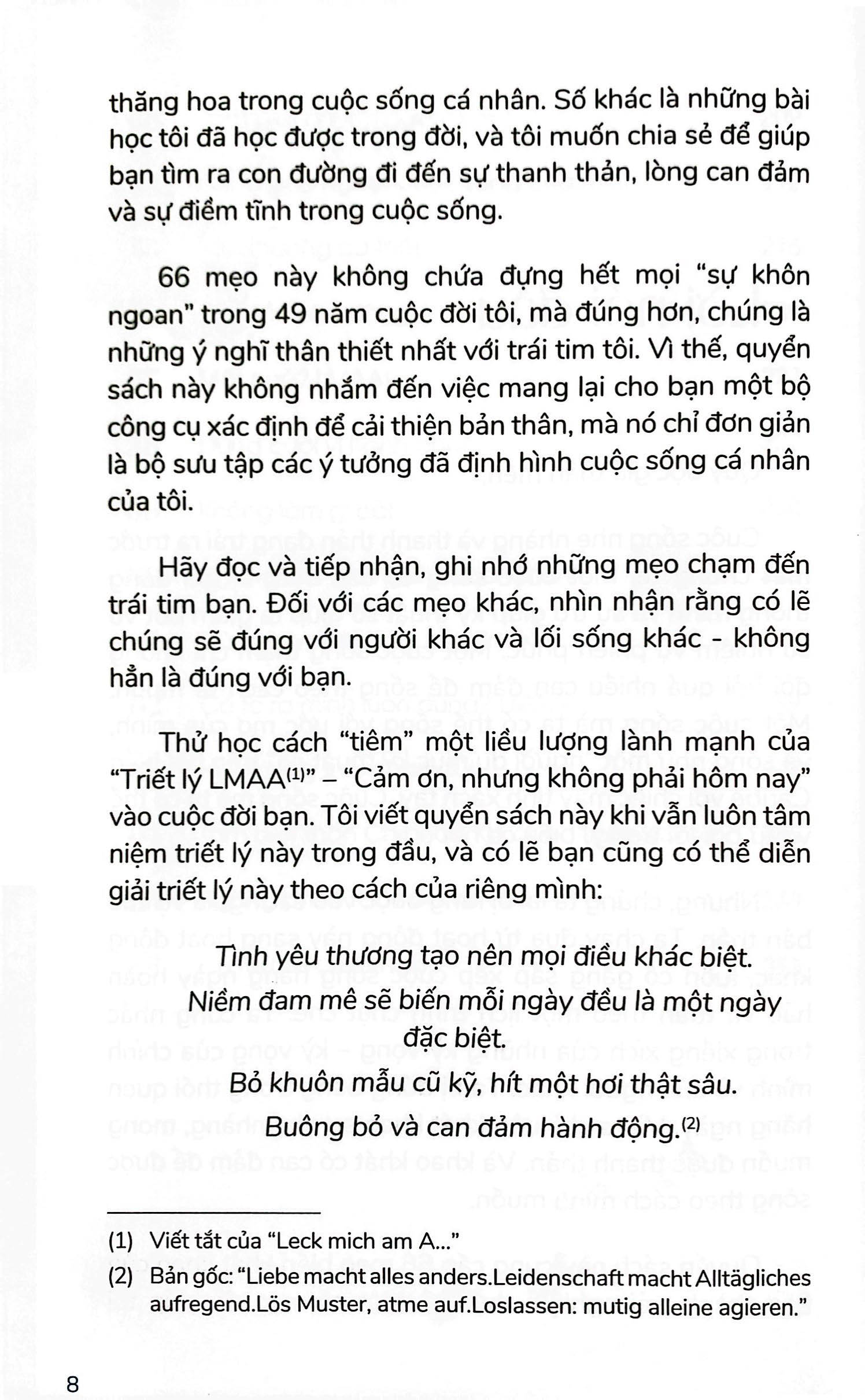 cảm ơn, nhưng không phải hôm nay! - triết lý lmaa - Ảnh 5