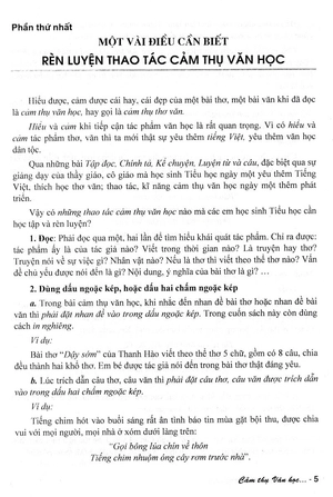 ​cảm thụ văn học dành cho học sinh lớp 4 (dùng chung cho các bộ sgk hiện hành) - Ảnh 6