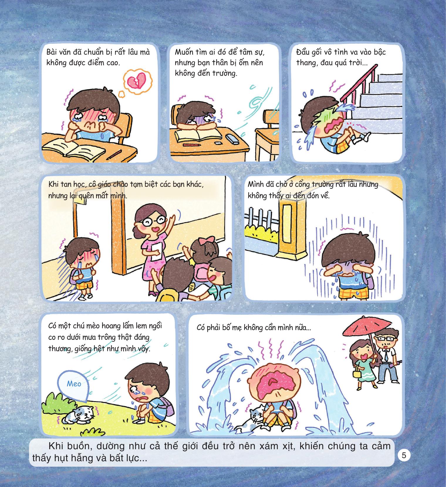 cảm xúc siêu cấp rắc rối - nỗi buồn - Ảnh 5