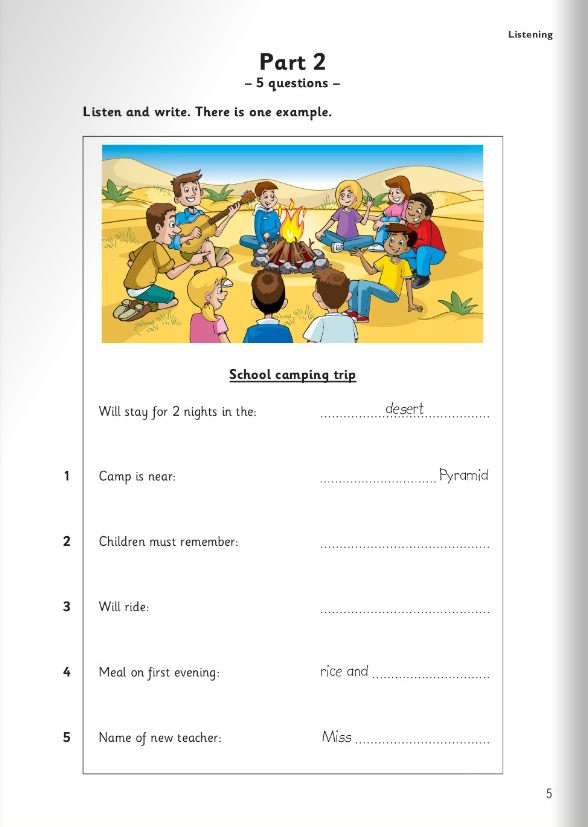 Cambridge English A2 Flyers 3 Student's Book: Authentic Examination Papers - Ảnh 5