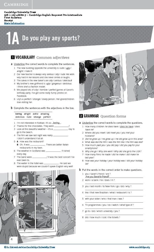 cambridge english empower pre-intermediate workbook with answers with downloadable audio - Ảnh 11