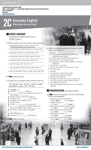 cambridge english empower pre-intermediate workbook with answers with downloadable audio - Ảnh 7