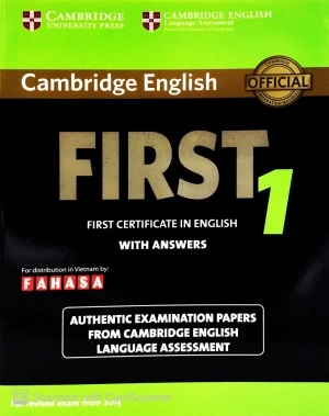 cambridge english first 1 for revised exam from 2015 student's book with answers fahasa edition - Ảnh 2