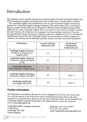 cambridge english first 1 for revised exam from 2015 student's book with answers fahasa edition - Ảnh 4