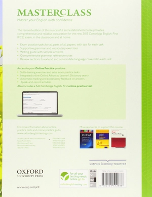 cambridge english: first masterclass: student's book and online practice pack - Ảnh 3