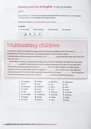 cambridge english first practice tests: tests with key and audio cd pack: four tests for the 2015 cambridge english: first exam - Ảnh 6