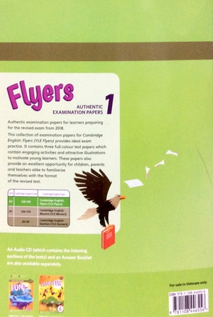 cambridge english flyers 1 for revised exam from 2018 student's book - Ảnh 2