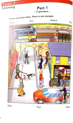 cambridge english flyers 1 for revised exam from 2018 student's book - Ảnh 3