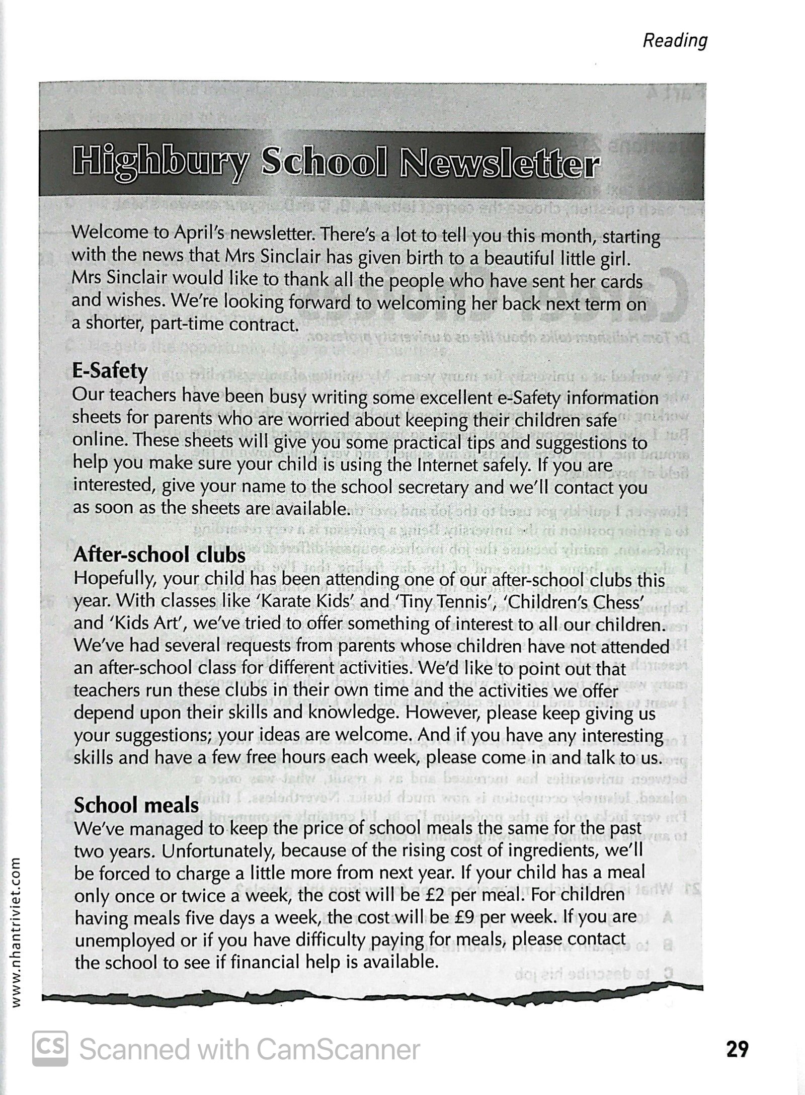 cambridge english preliminary four practice tests (+cd) - Ảnh 12