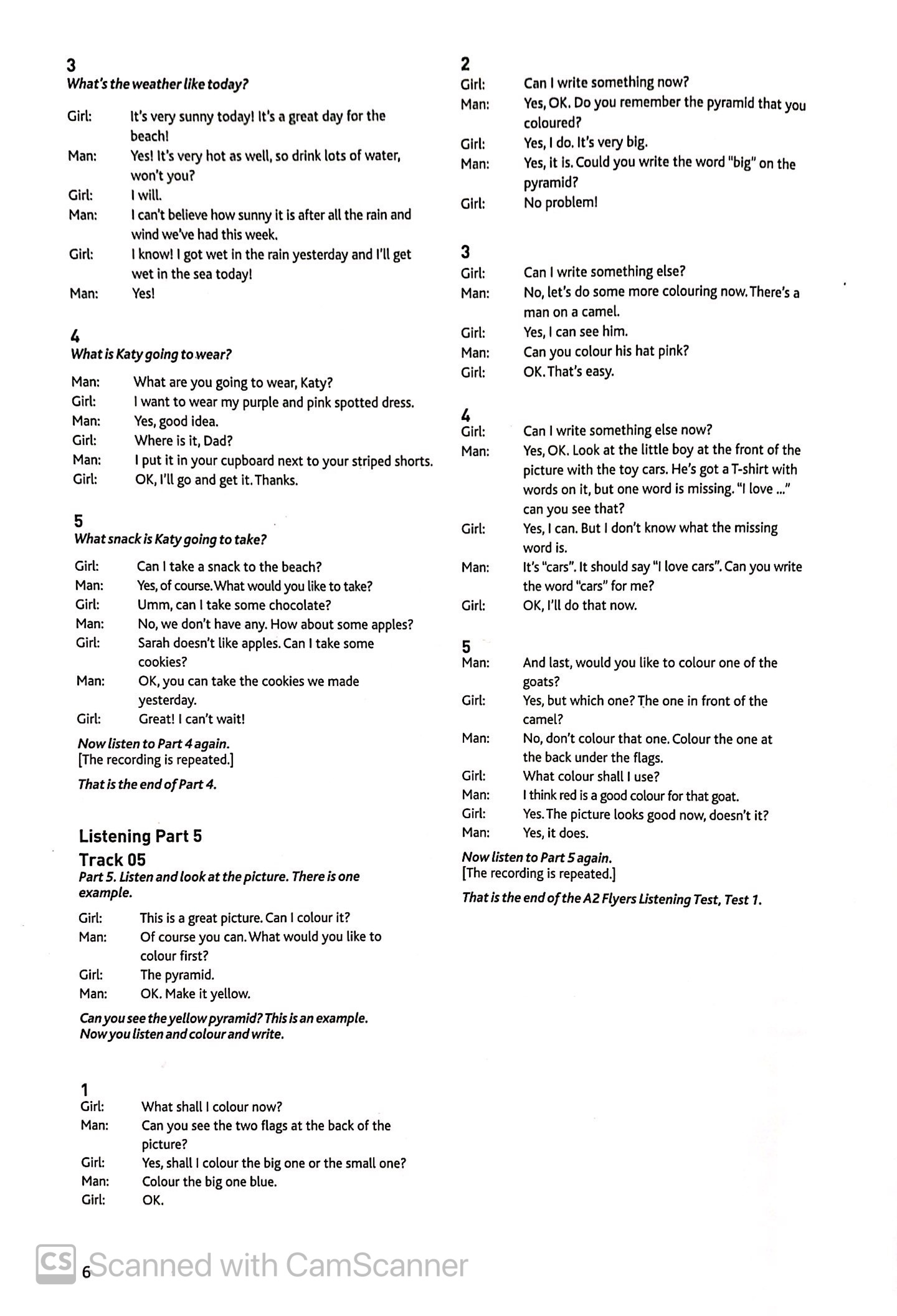 cambridge english qualifications - a2 flyers (three practice test) (2018) - Ảnh 10