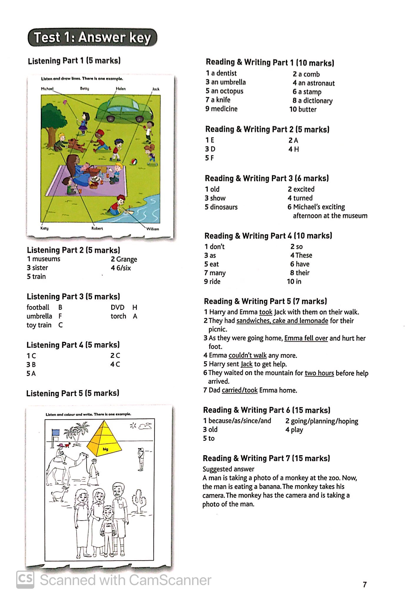 cambridge english qualifications - a2 flyers (three practice test) (2018) - Ảnh 11