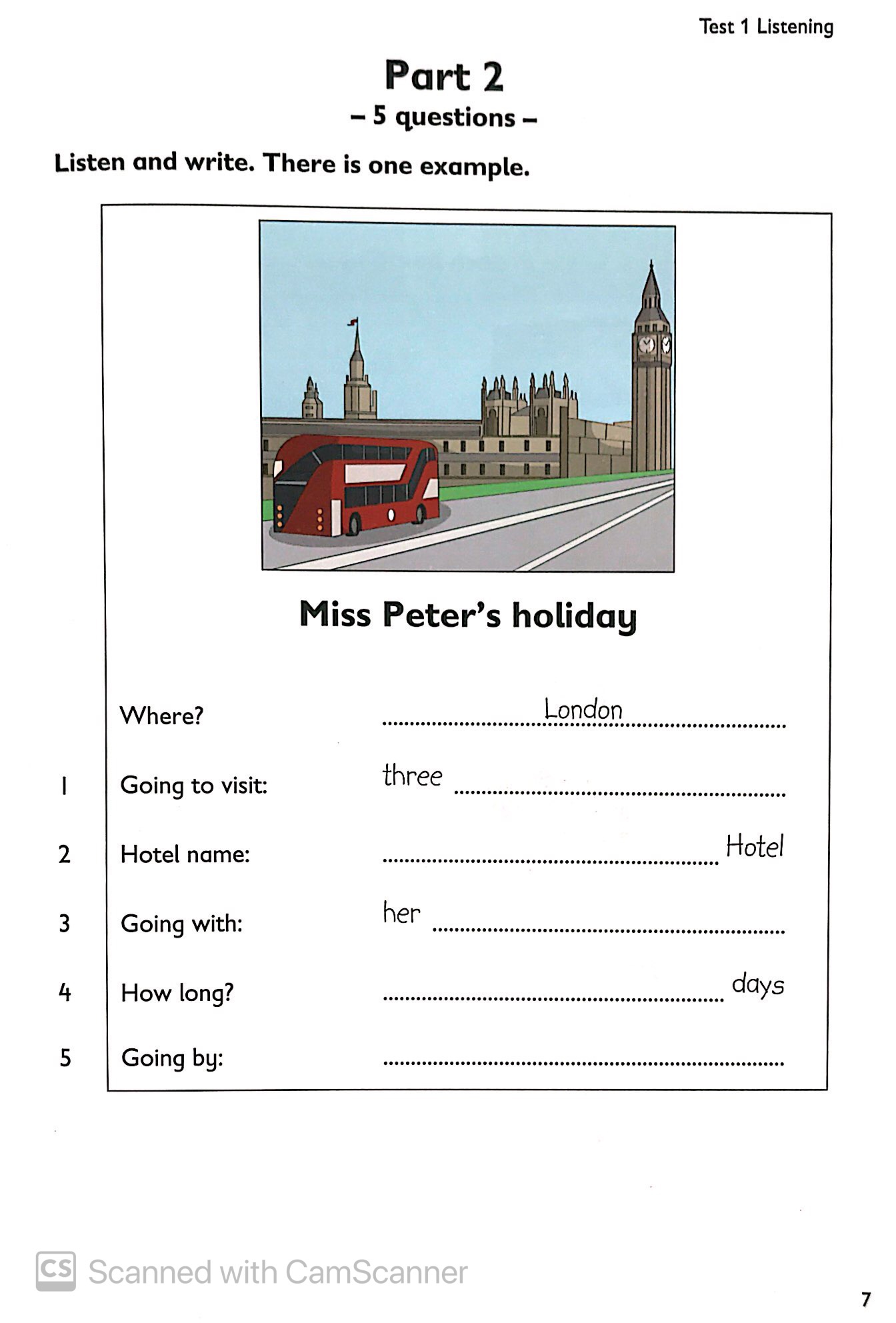 cambridge english qualifications - a2 flyers (three practice test) (2018) - Ảnh 5