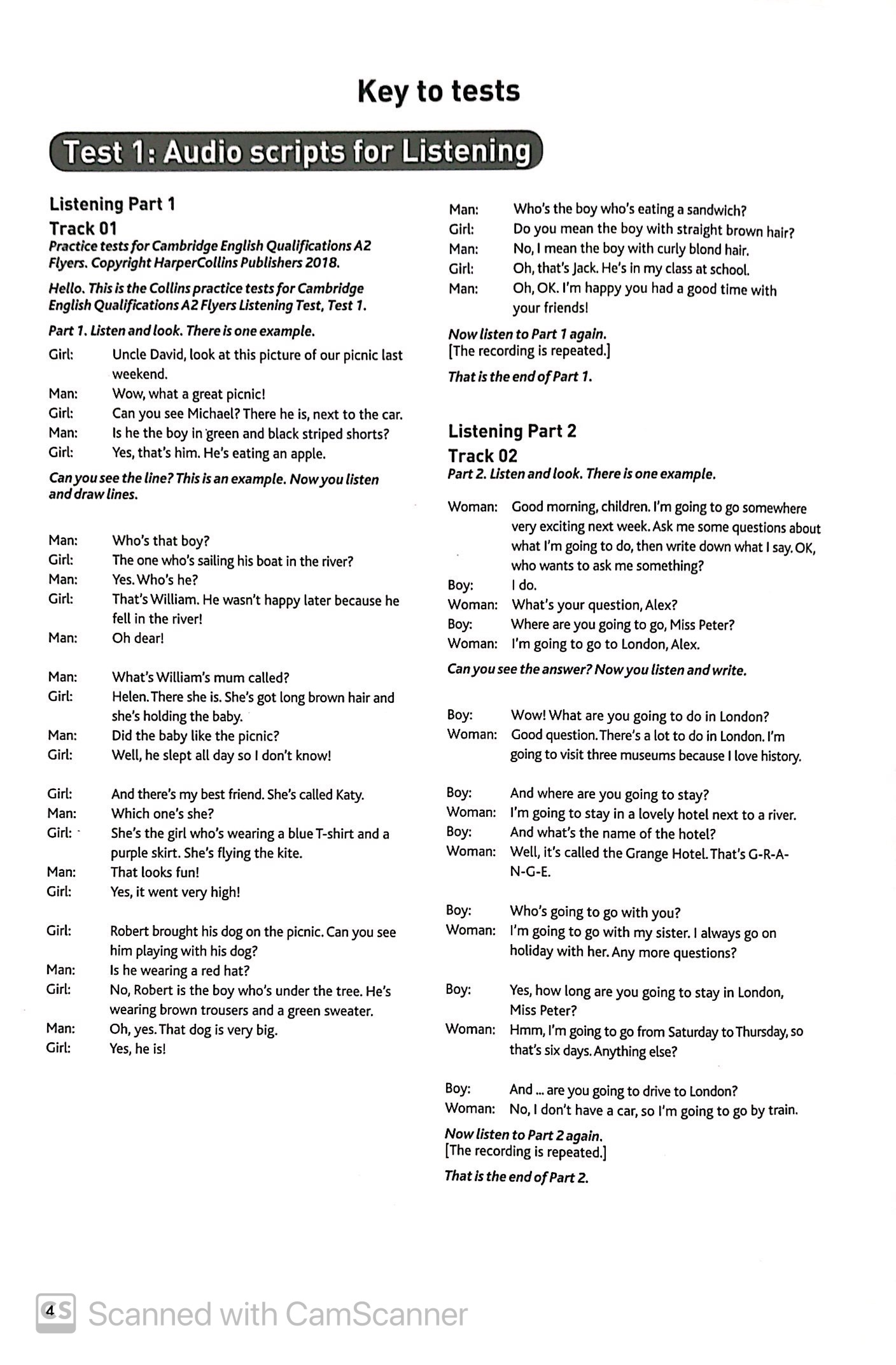 cambridge english qualifications - a2 flyers (three practice test) (2018) - Ảnh 8