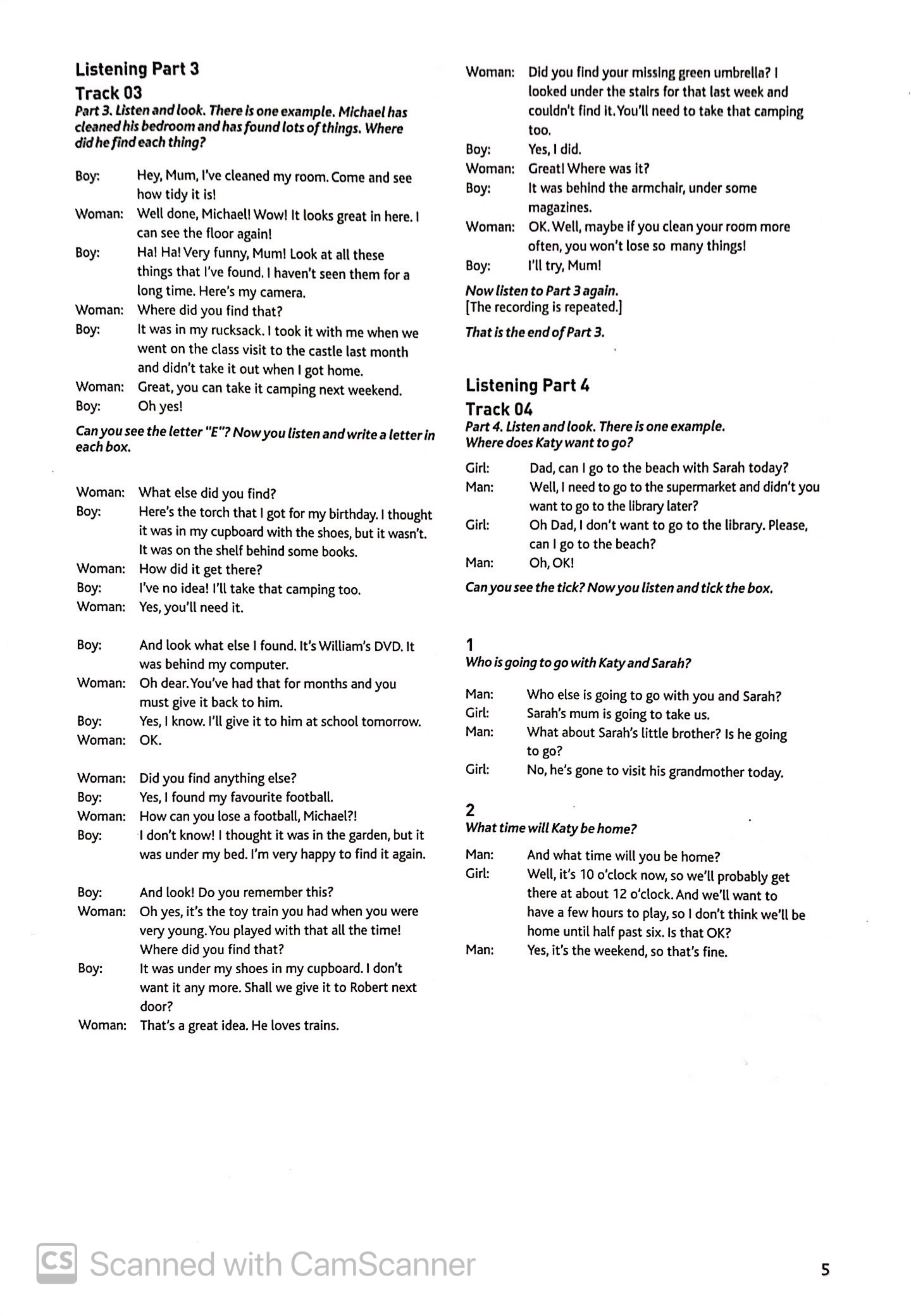 cambridge english qualifications - a2 flyers (three practice test) (2018) - Ảnh 9