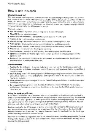 cambridge english qualifications - a2 key - 8 practice tests - Ảnh 4