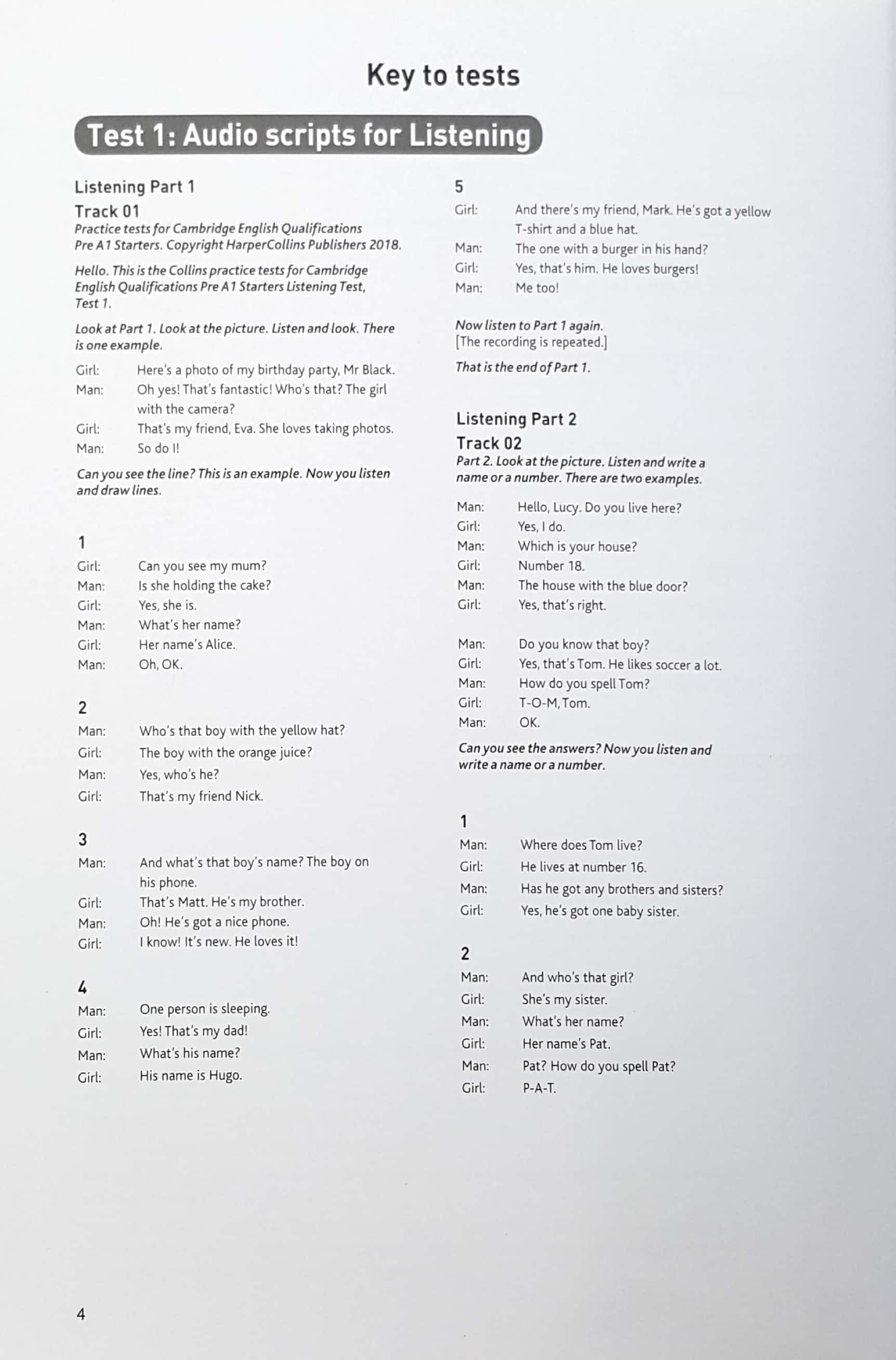 cambridge english qualifications - pre a1 starters (three practice test) (2018) - Ảnh 8