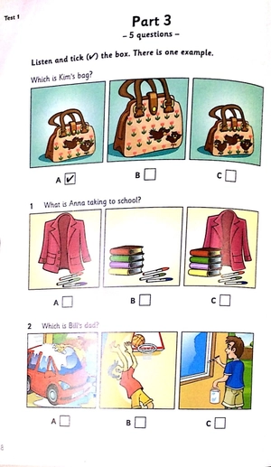 cambridge english starters 1 for revised exam from 2018 student's book - Ảnh 6