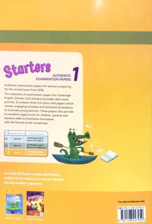 cambridge english starters 1 for revised exam from 2018 student's book - Ảnh 8