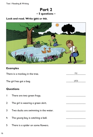 cambridge english starters three practice tests (+cd) + audio scripts & answer key (bộ) - Ảnh 13