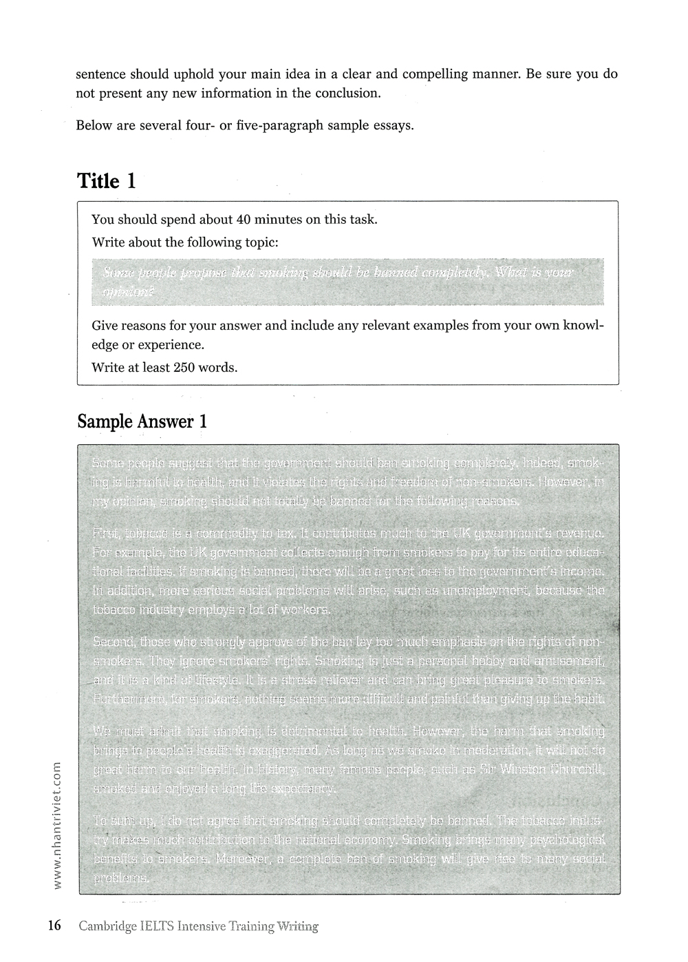 cambridge ielts intensive training - writing - Ảnh 13