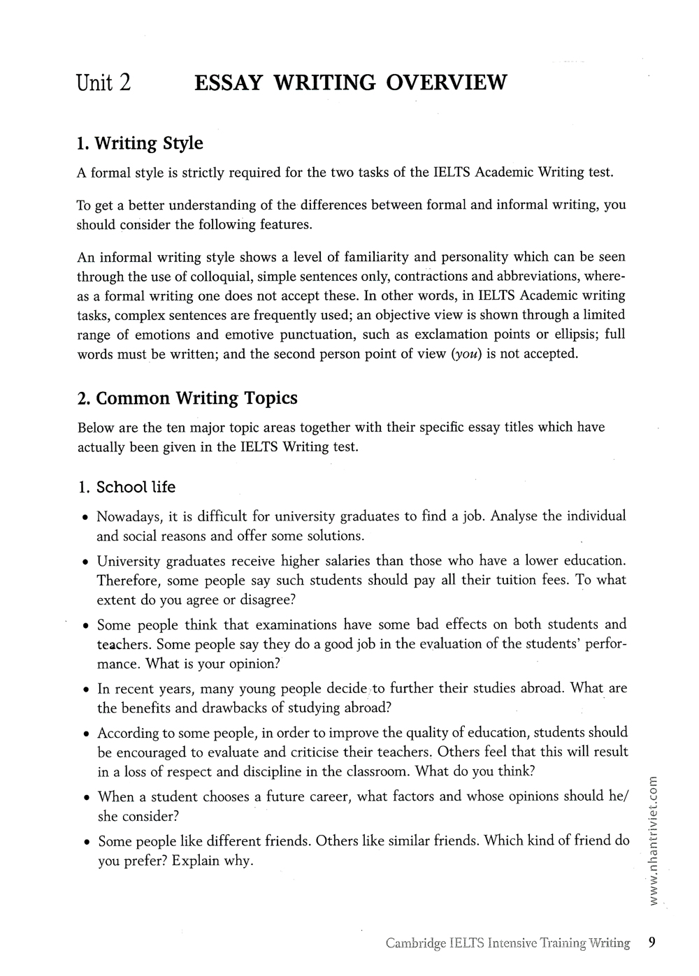 cambridge ielts intensive training - writing - Ảnh 6