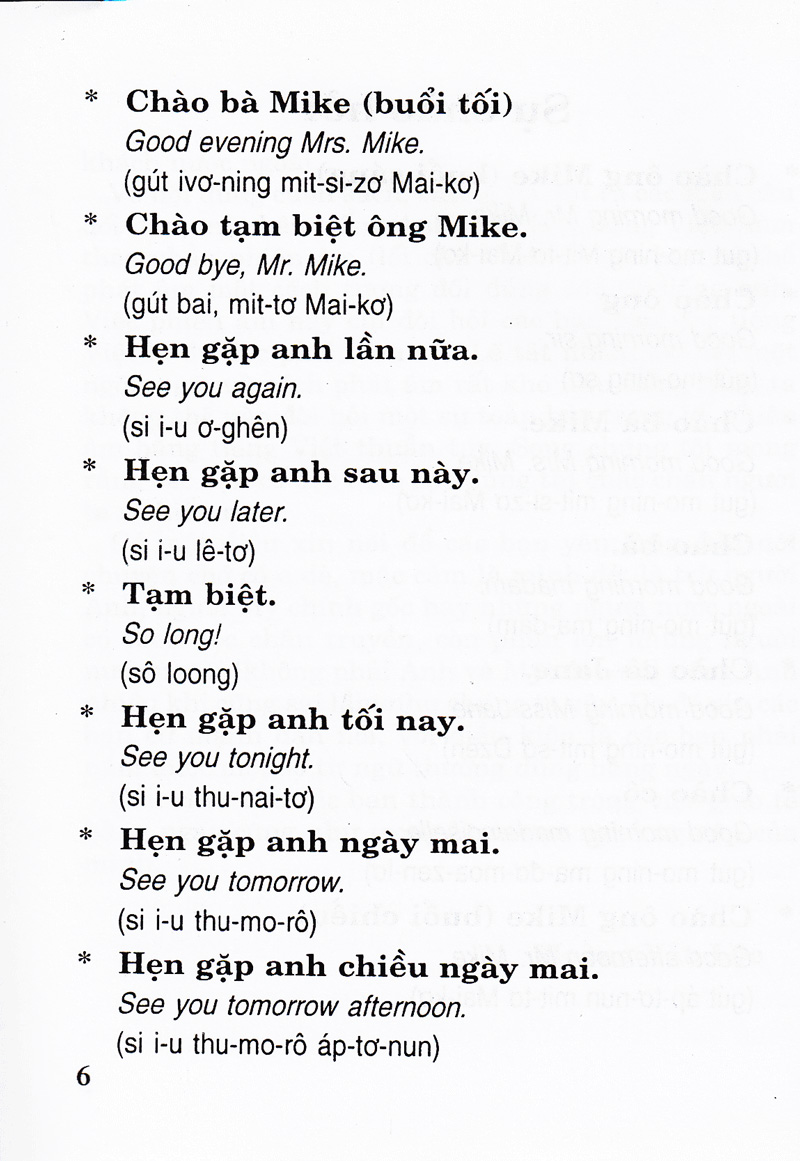 căn bản đàm thoại tiếng anh (dành cho tài xế taxi, cyclo, honda ôm) - Ảnh 5