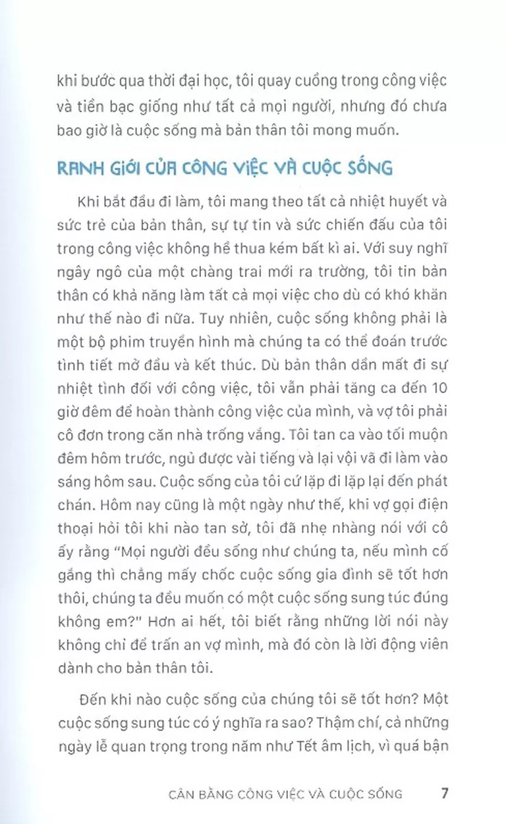 cân bằng công việc và cuộc sống - Ảnh 6