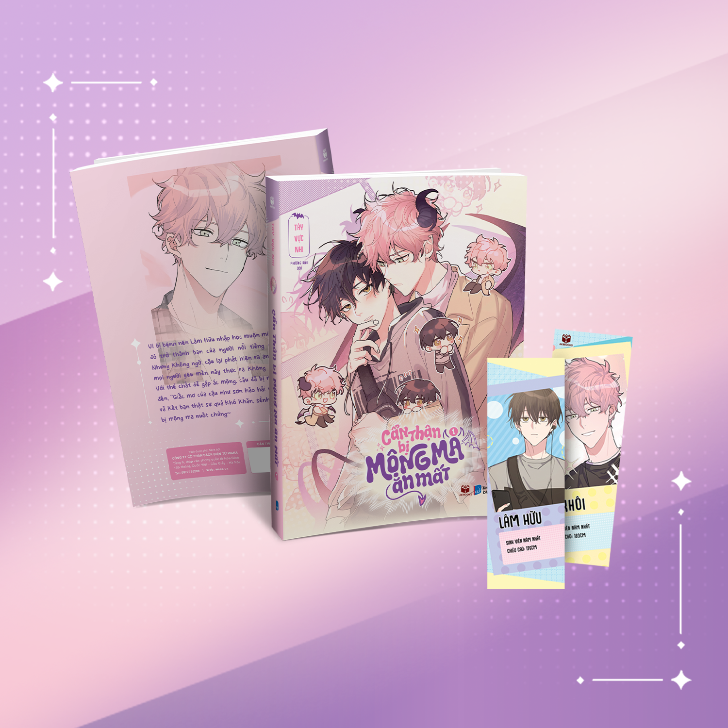 Bộ Cẩn Thận Bị Mộng Ma Ăn Mất - Tập 1 - Tặng Kèm Bookmark - Ảnh 2