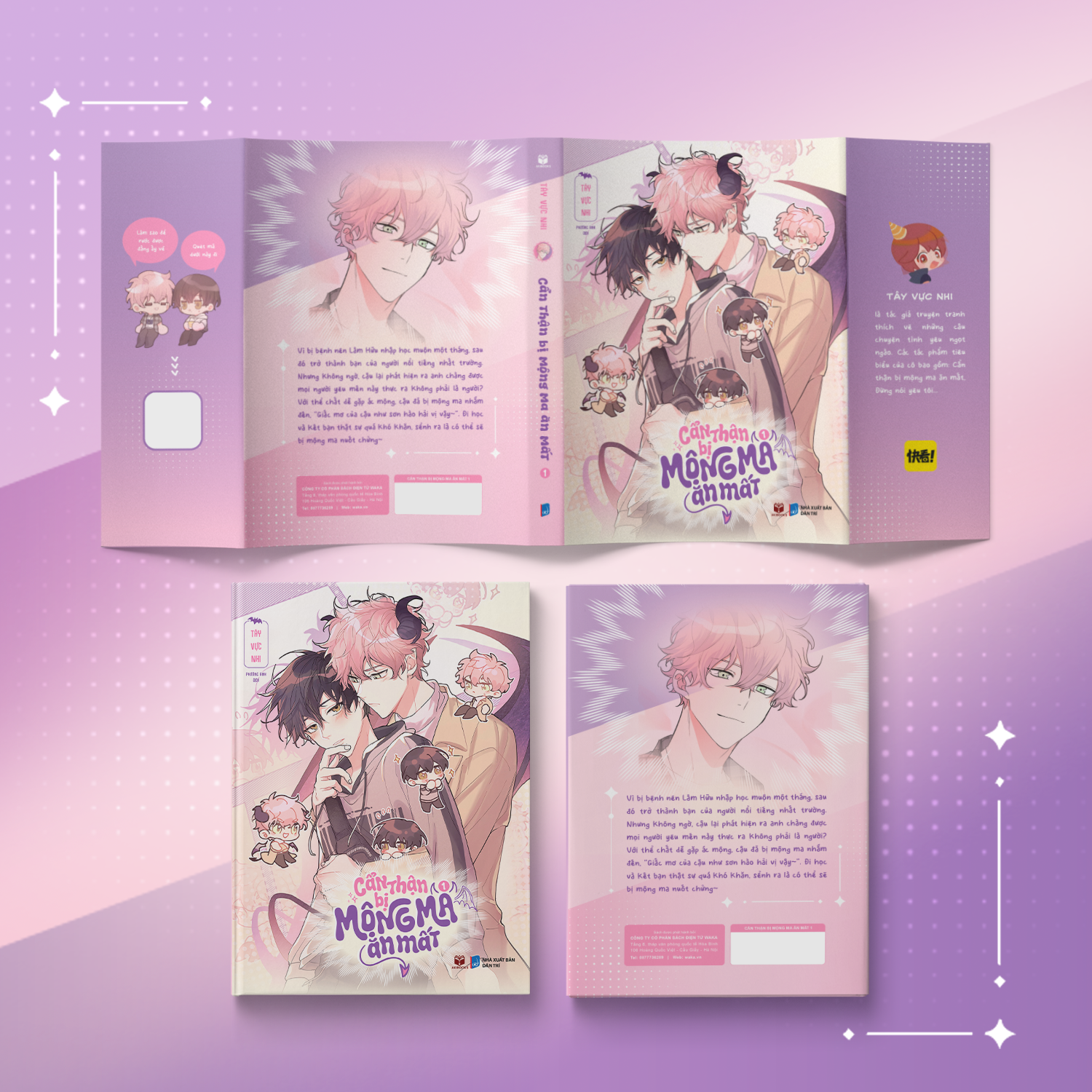 Bộ Cẩn Thận Bị Mộng Ma Ăn Mất - Tập 1 - Tặng Kèm Bookmark - Ảnh 5