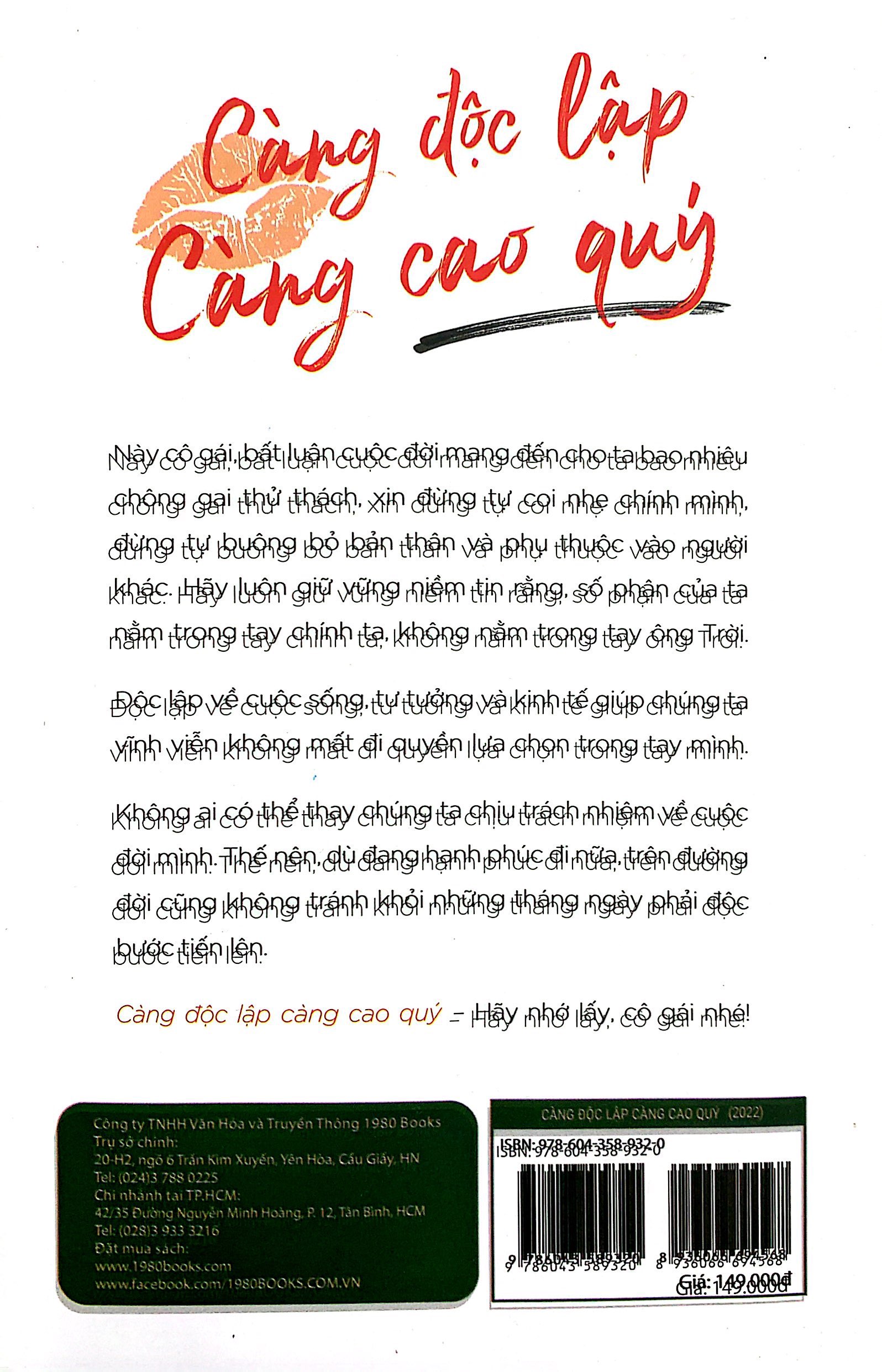 càng độc lập càng cao quý - Ảnh 8