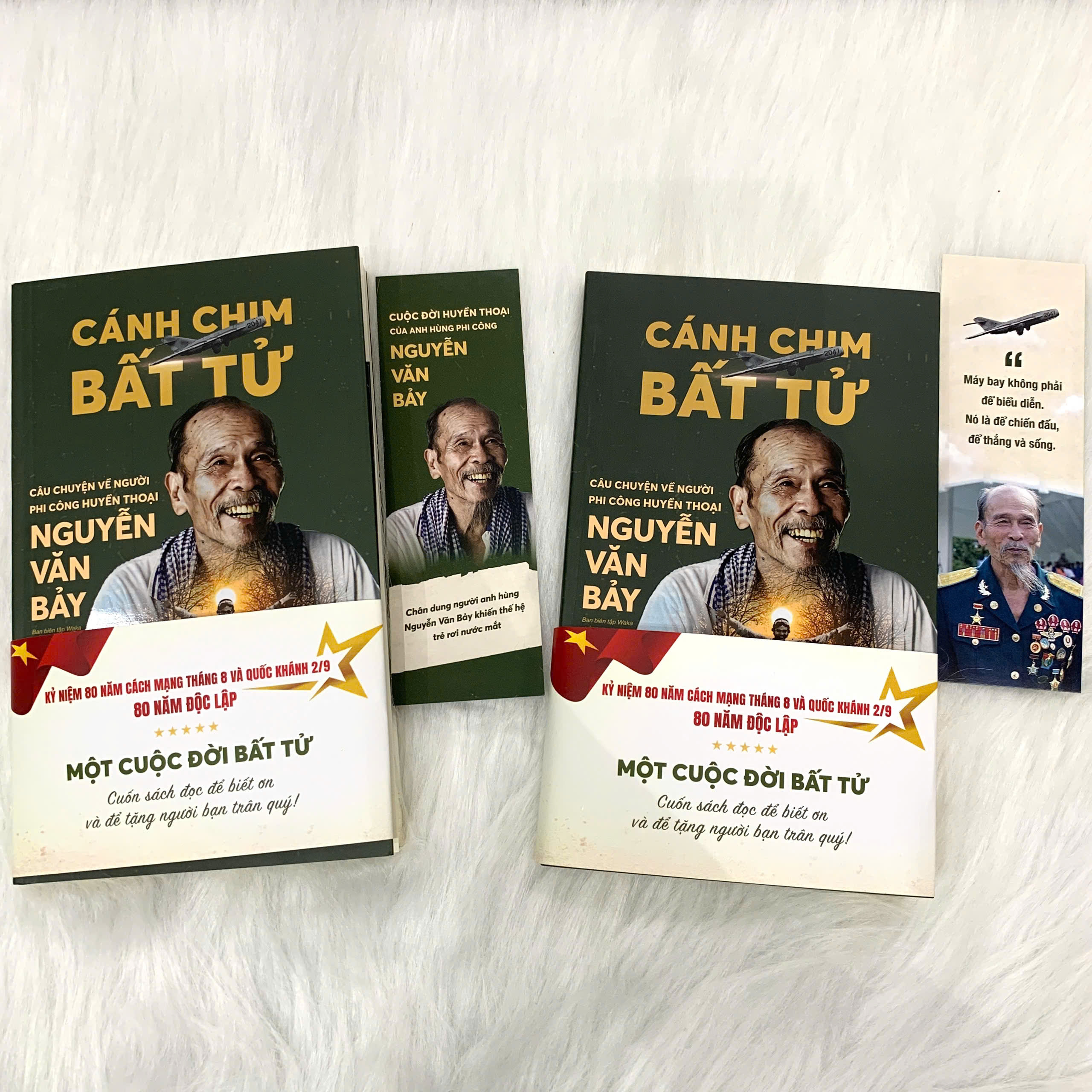 Cánh Chim Bất Tử - Câu Chuyện Về Người Phi Công Huyền Thoại Nguyễn Văn Bảy - Phiên Bản Kỷ Niệm 80 Năm - Tặng Kèm Bookmark + Postcard - Ảnh 9