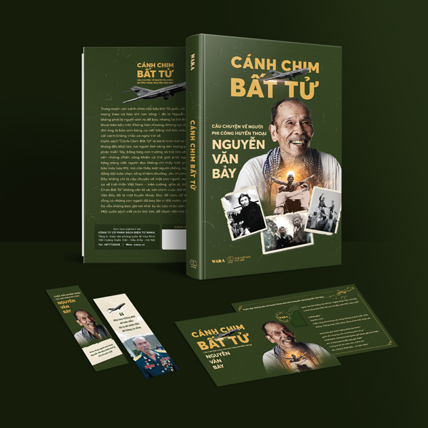 cánh chim bất tử - câu chuyện về người phi công huyền thoại nguyễn văn bảy - tặng kèm bookmark + postcard