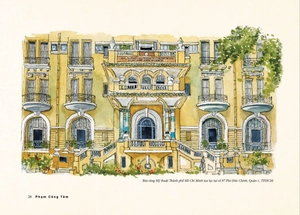 cảnh sắc phố thị sài gòn - chợ lớn (tranh & ký họa) (bìa cứng) - Ảnh 5