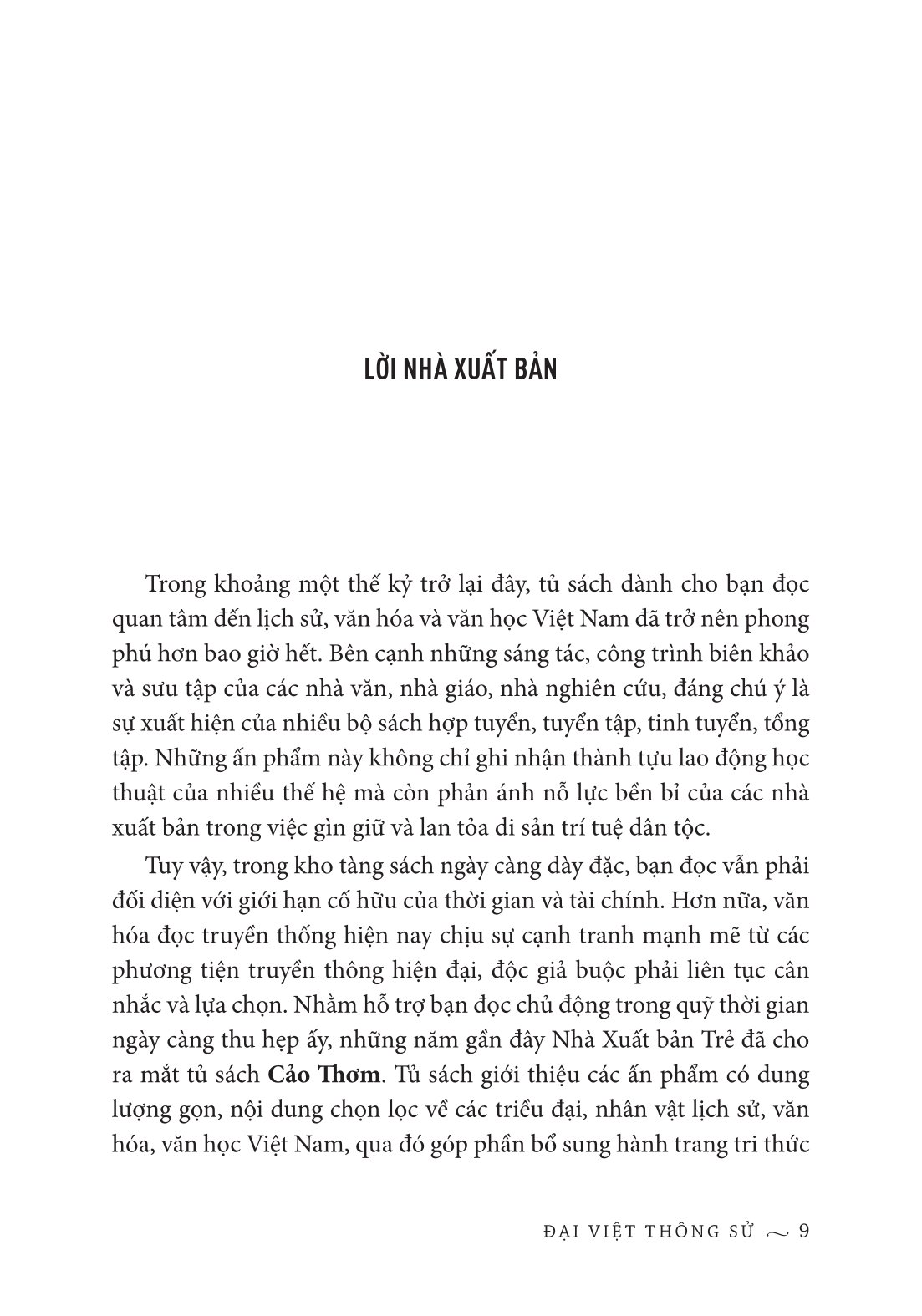 Cảo Thơm - Đại Việt Thông Sử - Bìa Cứng - Ảnh 9