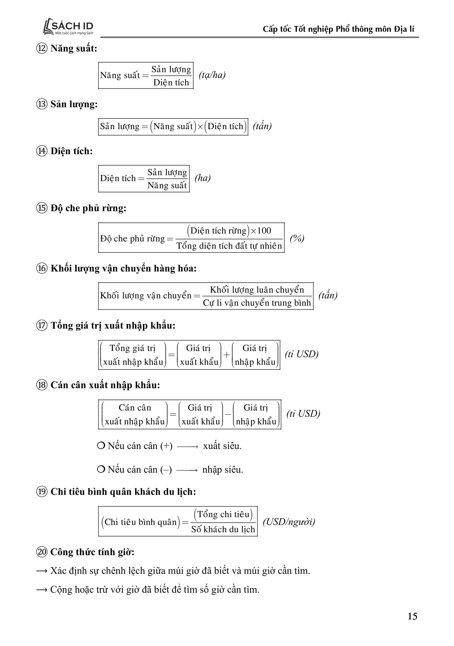 Cấp Tốc Tốt Nghiệp Phổ Thông - Môn Địa Lí - Ảnh 9