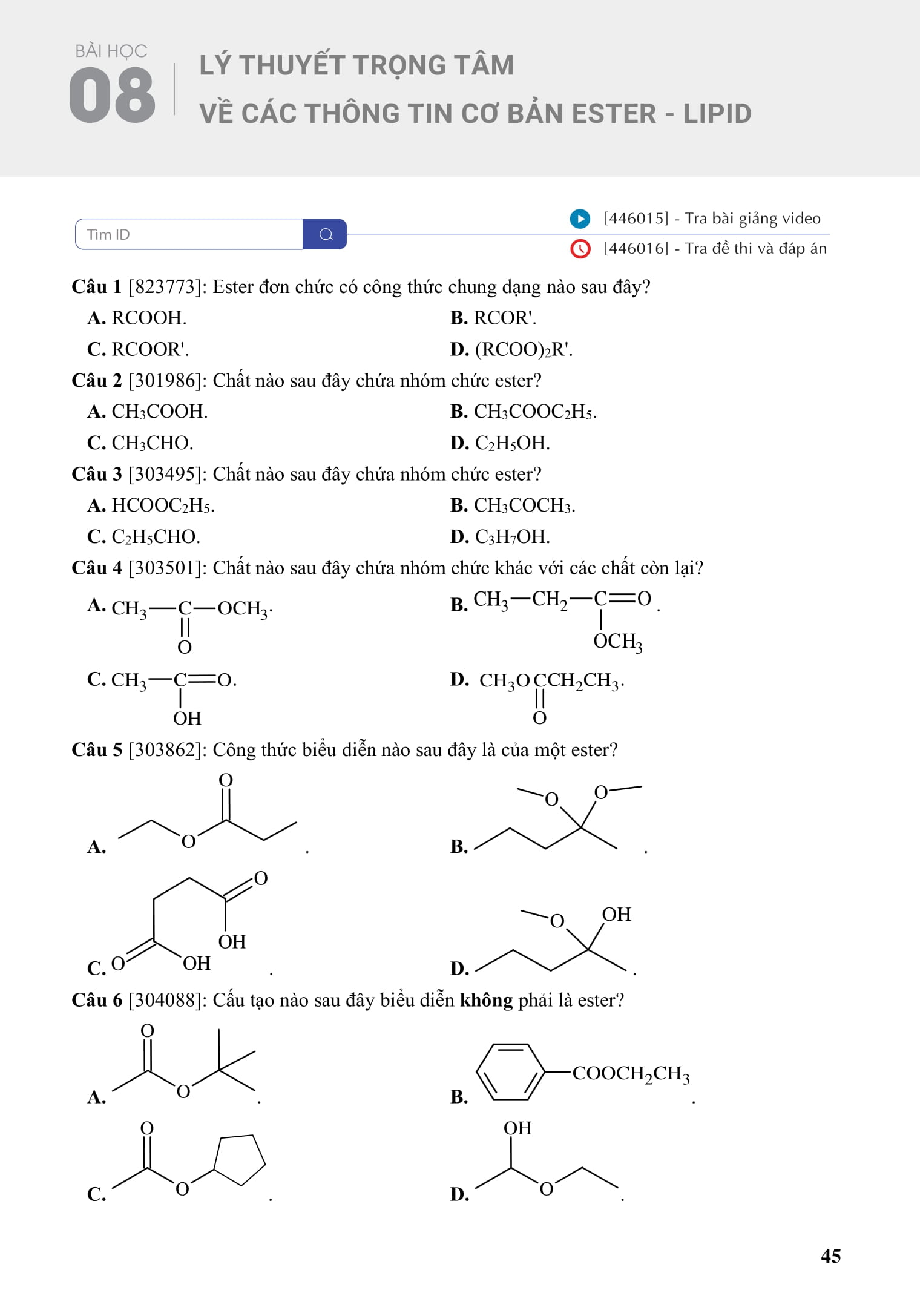 Cấp Tốc Tốt Nghiệp Phổ Thông - Môn Hóa Học - Ảnh 10