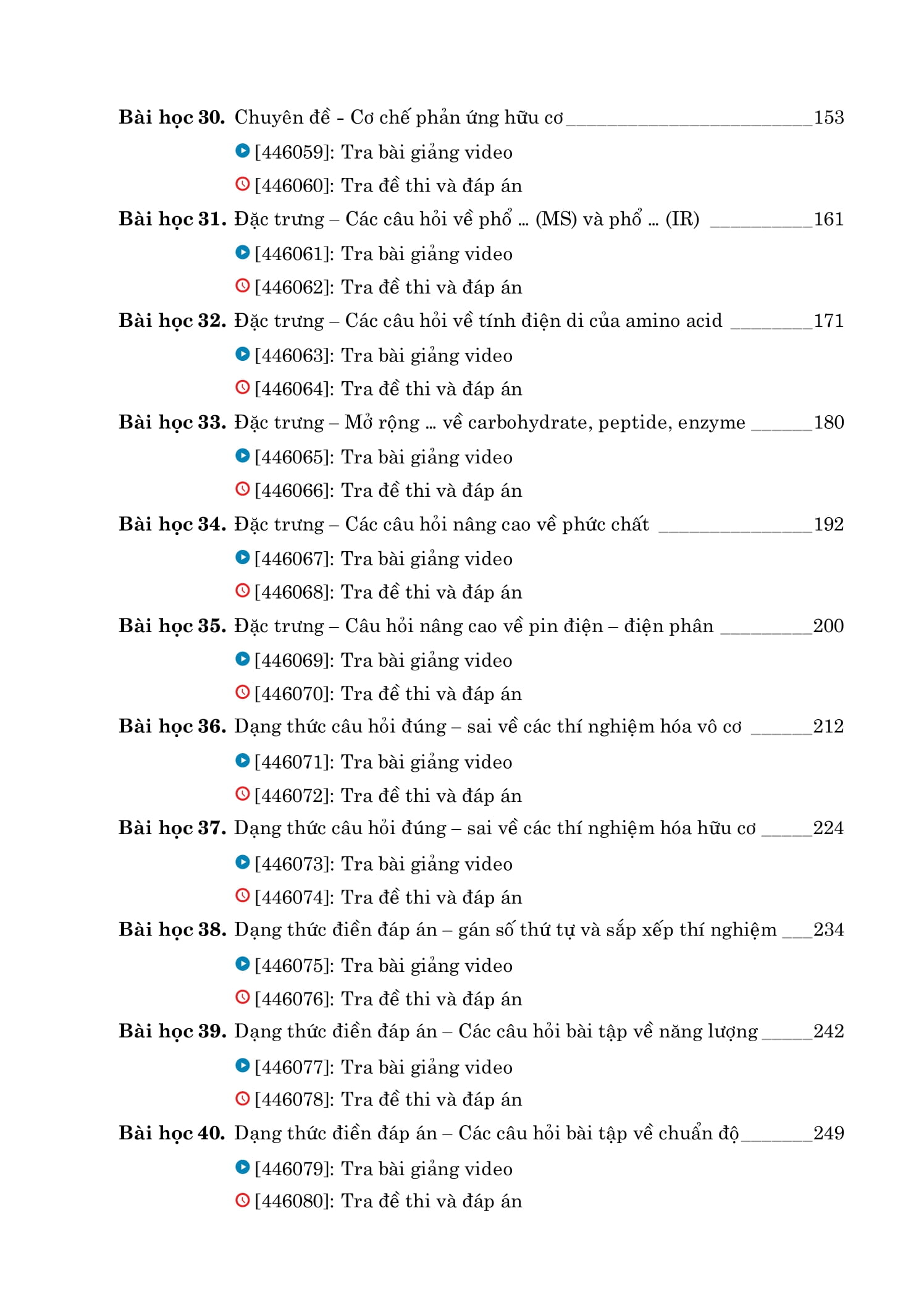 Cấp Tốc Tốt Nghiệp Phổ Thông - Môn Hóa Học - Ảnh 6