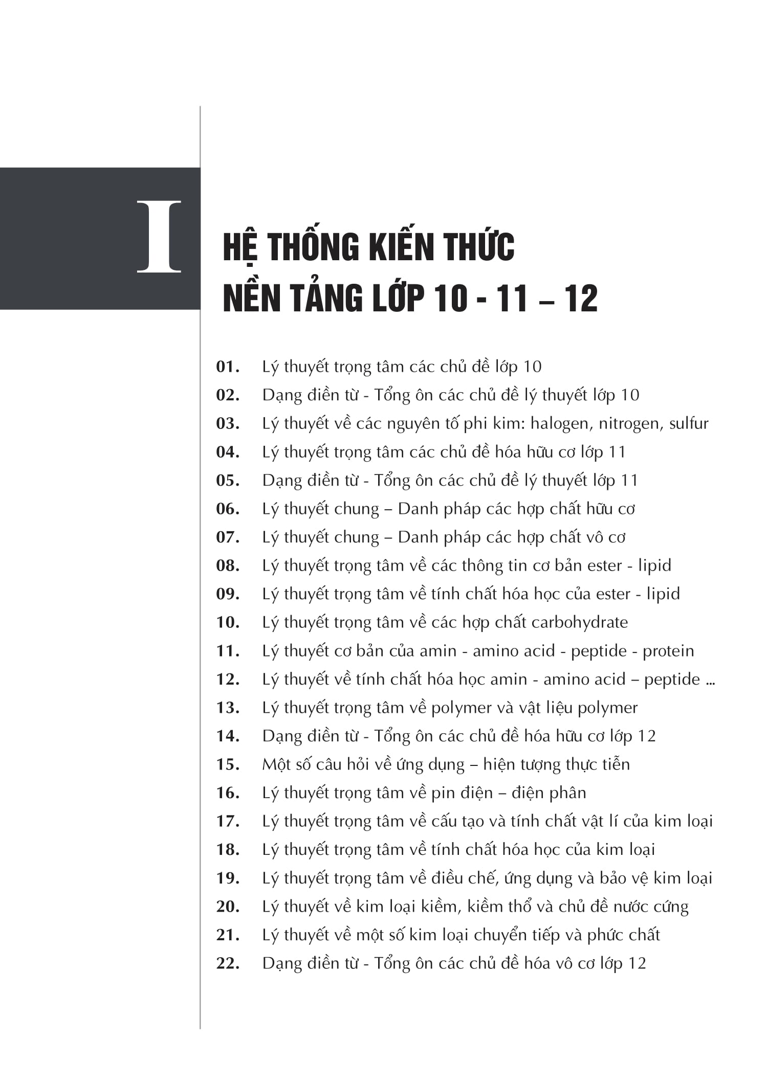 Cấp Tốc Tốt Nghiệp Phổ Thông - Môn Hóa Học - Ảnh 7