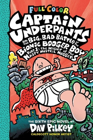 captain underpants 6 - big, bad battle of the bionic booger boy part 1 - Ảnh 2