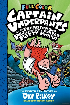 captain underpants 8 - preposterous plight of the purple potty people - Ảnh 2