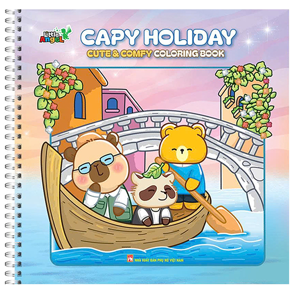 Capy Holiday - Cute And Comfy Cloring Book