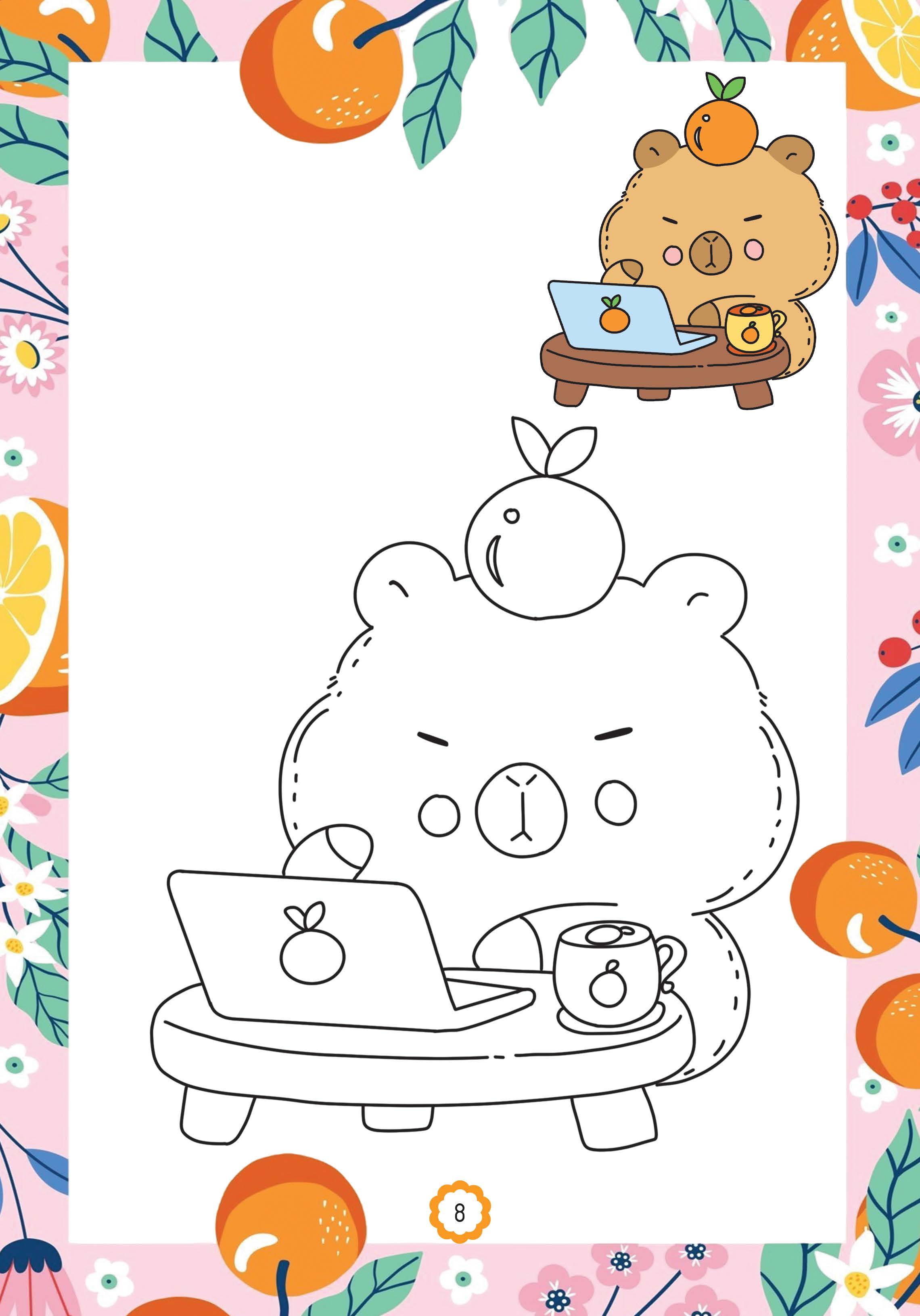 capy thích hoa quả - Ảnh 10