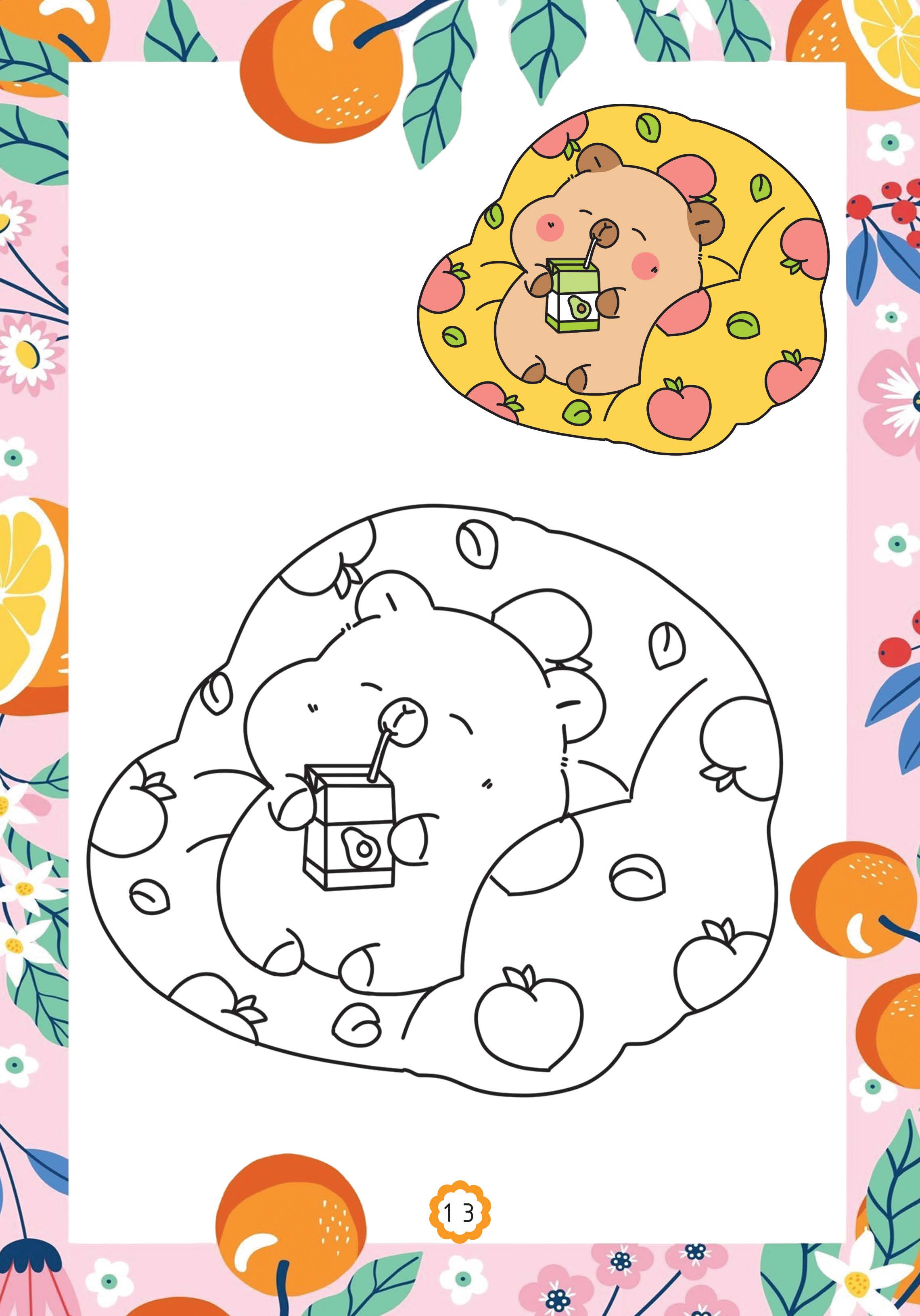 capy thích hoa quả - Ảnh 15