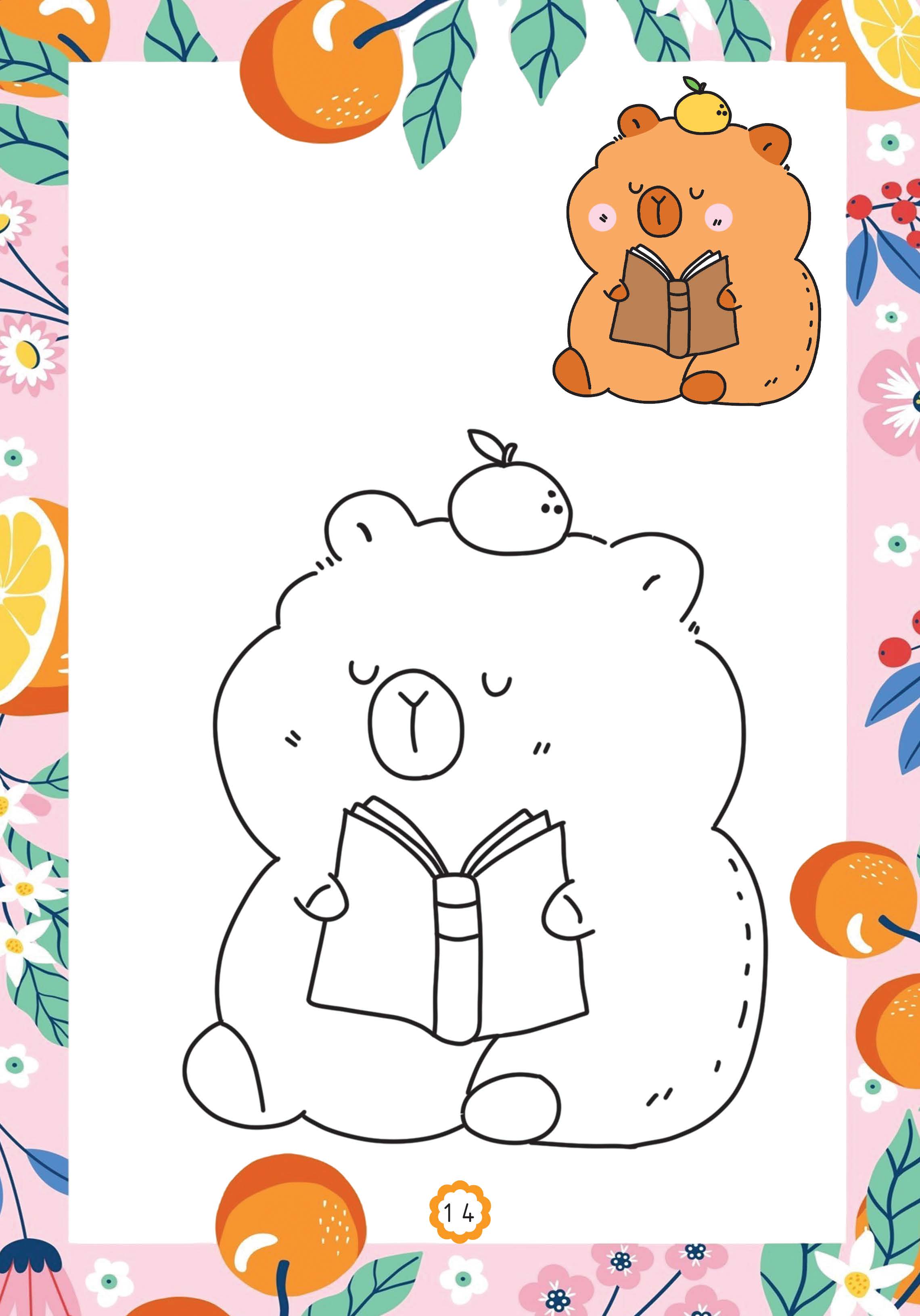 capy thích hoa quả - Ảnh 16