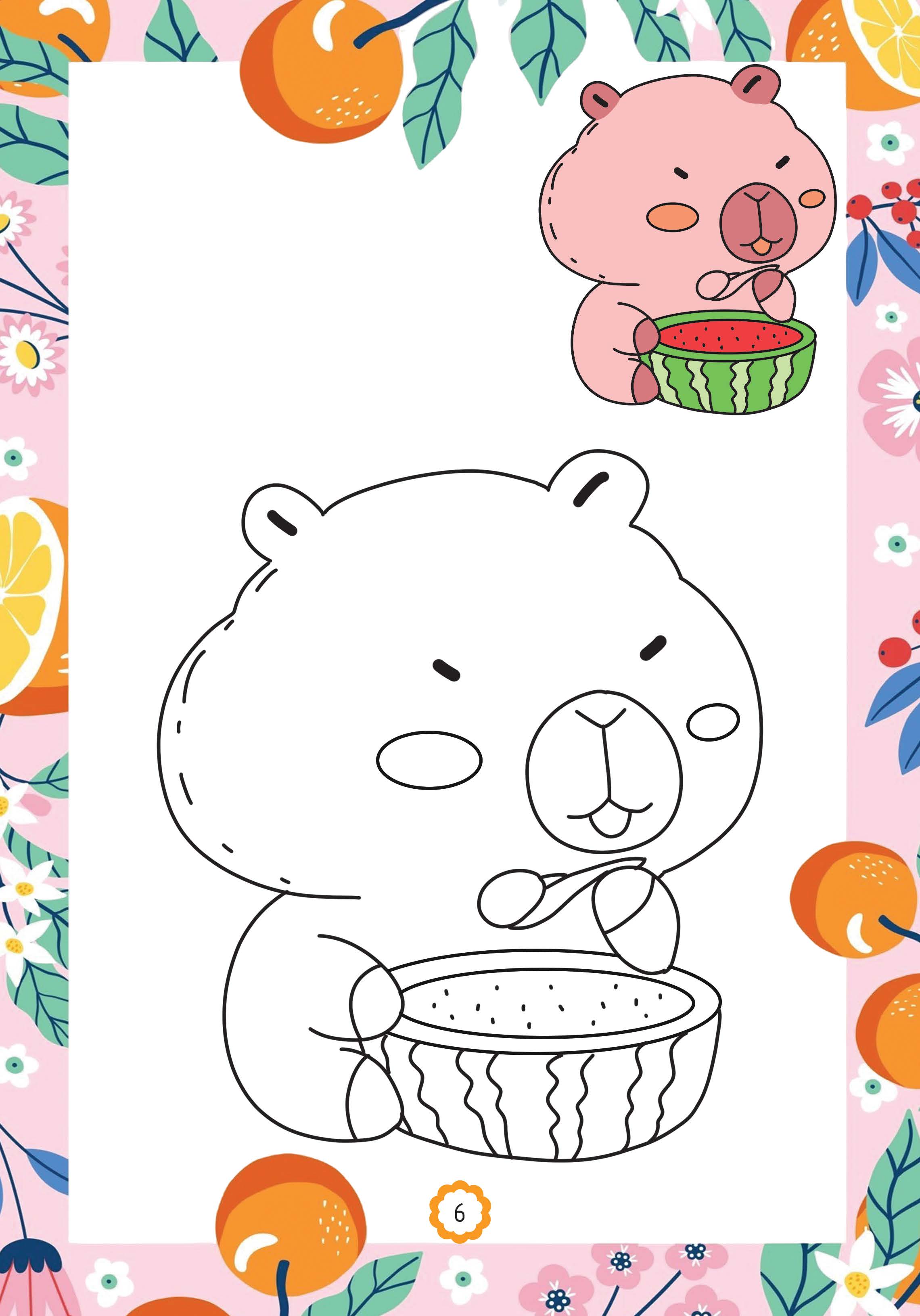 capy thích hoa quả - Ảnh 8