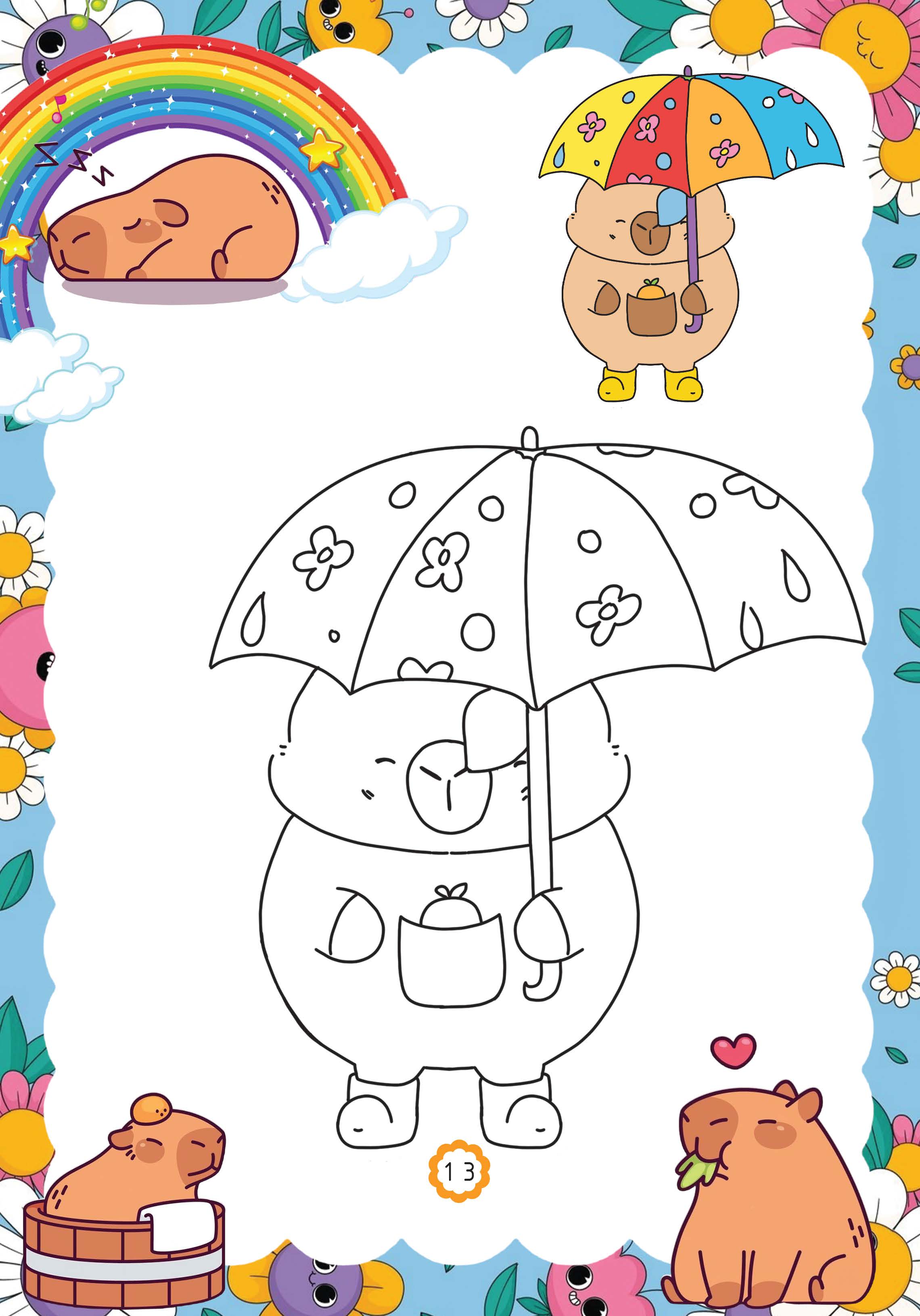 capy vui chơi bốn mùa - Ảnh 15