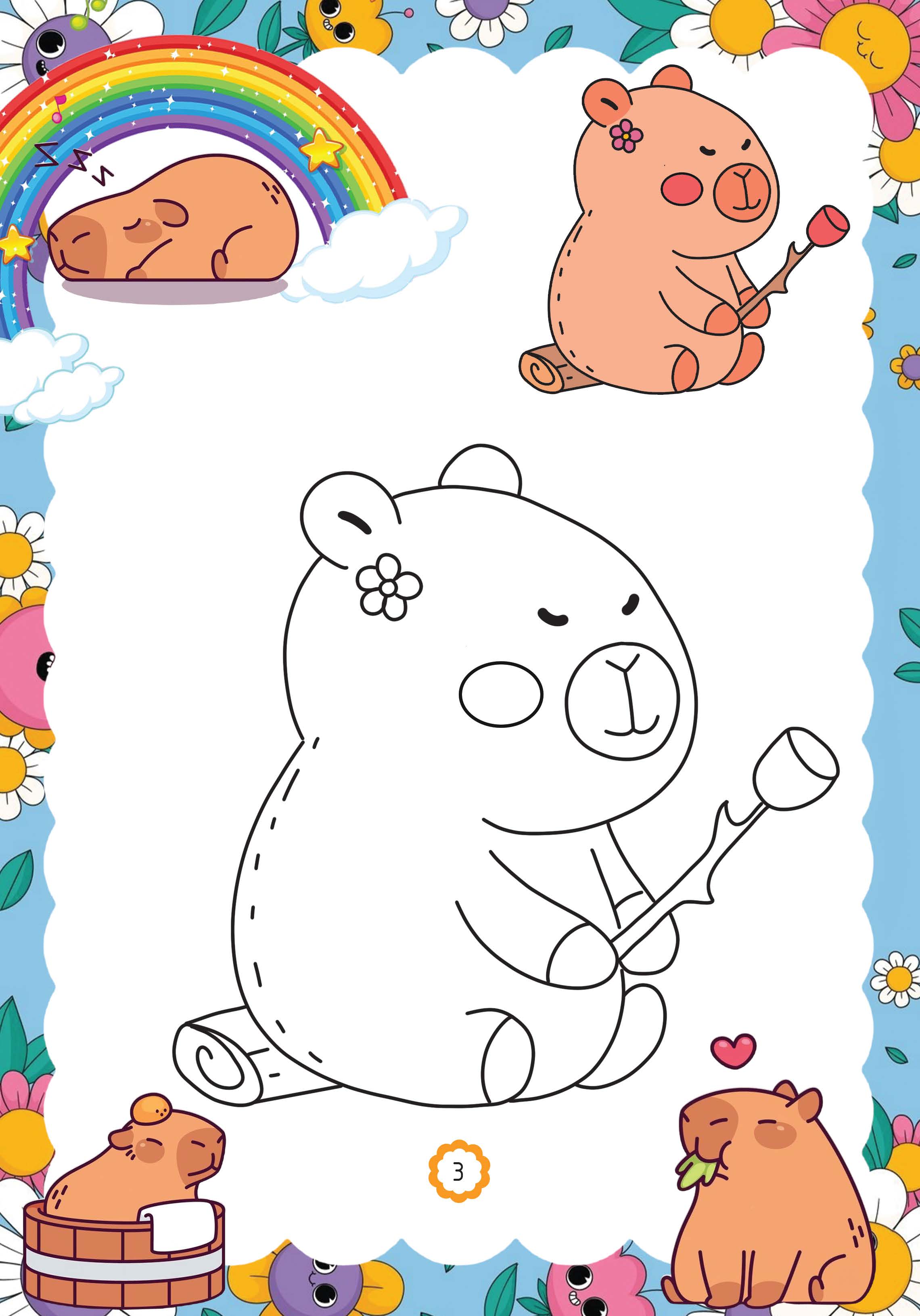 capy vui chơi bốn mùa - Ảnh 5