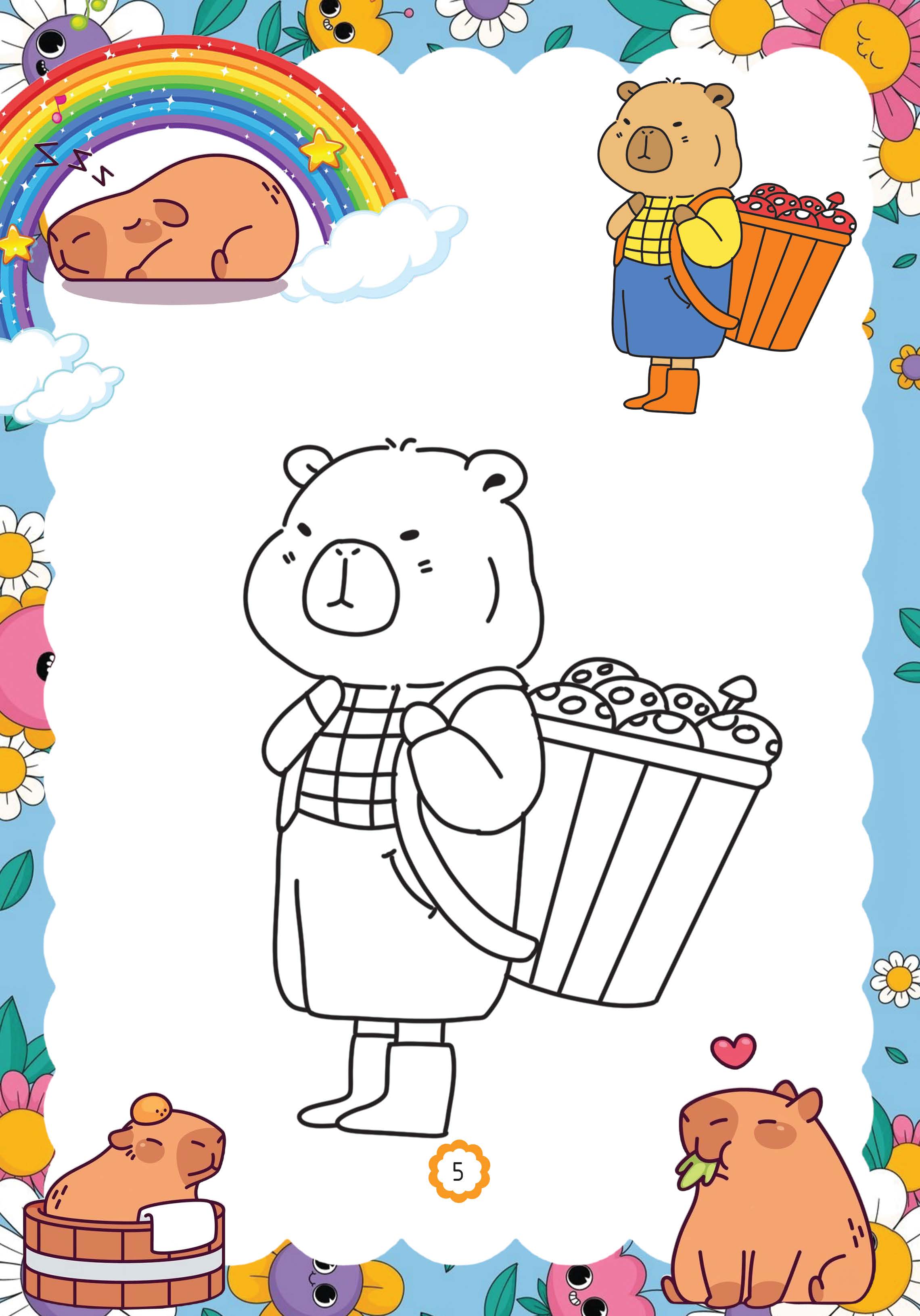 capy vui chơi bốn mùa - Ảnh 7