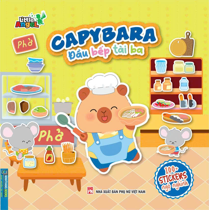 Capybara - Đầu Bếp Tài Ba - 100+ Stickers Ngộ Nghĩnh - Ảnh 2