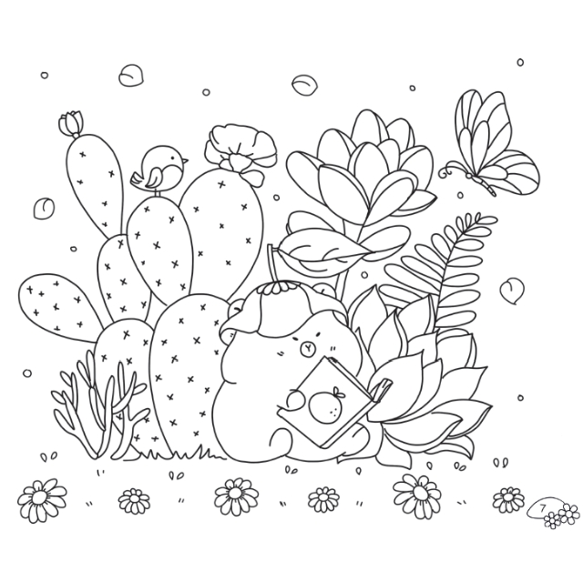 capybara happy every day - hạnh phúc mỗi ngày - Ảnh 5